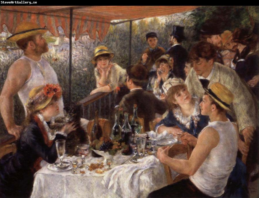 Pierre Renoir The Luncheon of the Boating Party